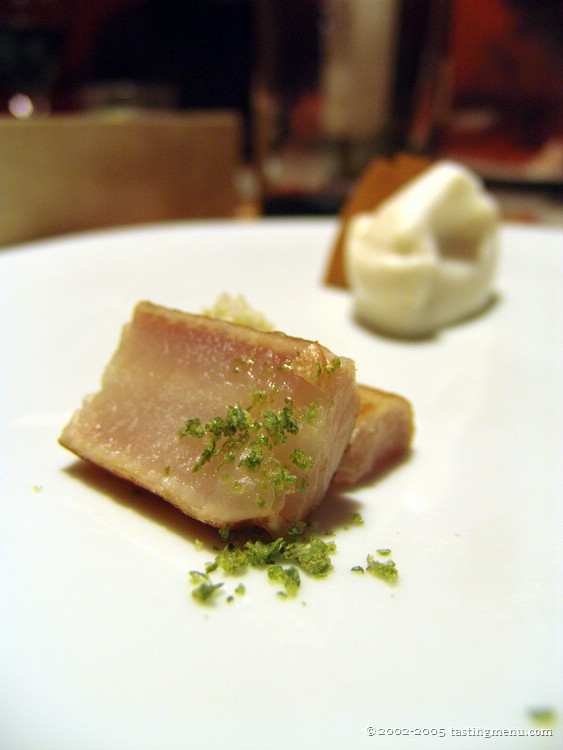 10-rainbow trout, pork belly, cider meringue, miso paper.jpg